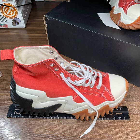 Converse Run Star Motion CX platform sneaker mens 9.5 womens 11 orange high top - Picture 15 of 17